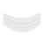 More of me to Love- Cotton belly pad pack of 3 white medium Medium - 3 pieces