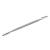 Rui Smiths Professional Double Ended Stainless Steel Metal Pusher (Cuticle Pusher) - Style No. 107