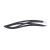 Guoshang Stainless Steel Eyebrow Tweezers Eye Brow Clip for Expert Eyebrow Shaping Facial Hair Removal