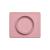 ezpz Mini Bowl (Blush) - 100% Silicone Suction Bowl with Built-in Placemat for Infants + Toddlers - Comes with a Reusable Travel Bag Blush M