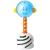 SmartNoggin NogginStik Developmental Light-Up Rattle - Encourage Developmental Milestones from Infant - 12 months