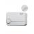 Boxtech aquarium air pump adjustable oxygen pump 2 air outlets.quiet low in vibration and sufficient oxygen air pump for aquariums white 5 watts