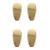 15 mm glasses pads 2 pair of glasses nose pads for screws - in glasses sunglasses screw - in nose pads for glasses glasses sunglasses Tear drop shaped (golden)