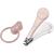 Beaba - Nail Clippers for Babies and Children - Nail care and manicure - Large Ergonomic Handle - Pink Pink Single