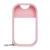 Touchland Mist Case for Power Mist and Glow Mist (1FL OZ) Protective and Stylish Sanitizer Accessory Silicone Case with Keyring Pink