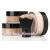 4pc FULL SIZE KIT (BEIGE) w/KABUKI Mineral Makeup Matte Loose Powder Bare Face Cosmetics Full Coverage Long Lasting All Skin Types SPF 18