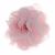 Lady Peony Silk Party Wedding Brooch Corsage Hair Head Clip Headdress Flowers (Pink color)