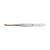 Nippes Solingen Tweezers 37SGP 9 cm for removing fine hairs nickel plated steel Diagonal