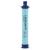 LifeStraw Personal Water Filter for Hiking, Camping, Travel, and Emergency Preparedness Blue 1 Pack