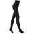 Evolyline Medical Compression Tights for Women & Men 20-30 mmHg Open Toe Compression Pantyhose Toeless Graduated Support Tights Compression Socks Stockings for Varicose Veins Edema Flight Nursing Black XL