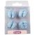 Culpitt Blue Sugar Baby Feet Edible Toppers x 12