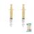 2Pcs Baby Nasal Aspirator 10ml Nasal Irrigator Reusable Silicone Nasal Suction Tip Nasal Irrigator for Baby Nose Cleaner Rinsing Device Safe and Comfortable Yellow