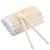 G2PLUS 50PCS Disposable Lip Brushes with Wooden Handle Makeup Lipstick Applicators Lip Gloss Wand Brushes for Lip Extension Application