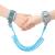 Wrist Reins for Toddlers Boys and Girls Anyfirst 2.5M Anti Lost Wrist Link 360 Rotate Toddler Wrist Strap with Elastic Wire Rope and Security Lock for Children Walking Blue Blue Lock