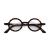 LONDON MOLE Eyewear | Moley Reading Glasses | Round Glasses | Cool Readers | Stylish Reading Glasses | Men's Women's Unisex | Spring Hinges Matte Brown Tortoiseshell 1.5 x