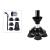 BigAlex 4Tips Replacement for Folding Walking Cane(MG Alloy Base)