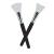 LORMAY 2 Pcs Premium Quality Silicone Face Mask Brush Applicator for Mud, Clay Mask, DIY, Modeling Mask, Body Lotion, and BB CC Cream 2 Count (Pack of 1)