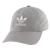 adidas Originals Men's Originals Relaxed Strapback One Size Stone Grey/White