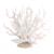 Hapihom Artificial aquarium plants silicone ornament artificial coral sea tree aquarium landscaping decoration for aquariums white