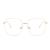 Dollger blue light filter glasses Blue Light Blasses Women without sealing thickness glasses blue light filter for PC TV gaming & cell phone metal frame B Golden