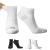 Doctor's Choice Mens Diabetic & Neuropathy Socks Large 10-13 X-Large 12-15 2 Pairs White - Ankle Large (2 Pair)