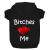 Dog Hoodie Dog Clothing Hood Pullis love me fleece sweater winter sweat shirt warm cotton hoodie for small dog medium large dog m black