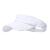 ANDICEQY Sport Sun Visor Hats Adjustable Empty Top Baseball Cap Cotton Ball Caps for Women and Men White