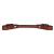 Weaver Leather Bridle Leather Rounded Curb Strap Rich Brown, 44324
