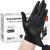 Schneider Black Vinyl Exam Gloves 4 mil Disposable Latex-Free Plastic Gloves for Medical Cooking & Cleaning 100-ct Box Medium (Pack of 100) 100