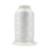 WonderFil Specialty Threads DecoBob White, 2-ply Cottonized Polyester, 80wt