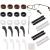 14 pair of silicone anti -slip glasses ear hooks comfort glasses bracket tip ears holder ring elastic glasses ear pads coats glasses holder for sports glasses sunglasses reading glasses accessories