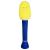 Scrub Daddy Dish Daddy Dish Wand Soap Dispensing Dish Brush Texture Changing Washing Up Sponge With Liquid Handle Dish Sponge with Built-in Scraper & Detachable Scrubbing Head Drip stand Blue Blue Single