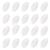 EXCEART 20Pcs Catheter Stabilization Device Legband Holder Sticker Catheter Tube Holder Perspiration Holes Legband Holder Urine Bag Holder Care