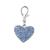 PETFAVORITES Couture Designer Bling Rhinestone Heart Pet Cat Dog Necklace Collar Charm Pendant Jewelry Blue