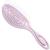 CS Beauty Eco Friendly Straw Hairbrush Flexible Soft Pin Bristles Detangling Wet/Dry Hair Head Massaging Pro Lilac