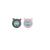 Cat Bowls - 2 Pack May Receive in Assorted Colors of Pink Grey and Blue