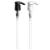 Bar5F Universal Pumps for Shampoo  Conditioner  Gel  Body Wash  etc  for 1 Liter/33.8 Ounce/1000ml Bottles  Set of 2  Black & White 2 Count (Pack of 1)