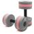 KLOLKUTTA Aquatic Dumbells, 2PCS Water Aerobic Exercise Foam Dumbbell Pool Resistance,Water Aqua Fitness Barbells Hand Bar Exercises Equipment for Weight Loss Grey