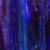 Wissmach Stained Glass Sheet and Mosai Glass: Blue w/Streaks of Purple & White Opal (8"x6"-1 Sheet) by BiNARi Glass Studio
