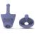 Flare Audio® Calmer® Purple – in Ear Device to Gently Soothe Sound sensitivities and Reduce Stress - for Sensitive Hearing, Autism, ADHD