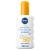 NIVEA SUN Protect and Sensitive Sun Spray (200 ml) Sunscreen with SPF50 Suncream for Sensitive Skin with Aloe Vera Immediately Protects Against Sun Exposure 200 ml (Pack of 1) SPF 50