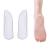 MARS WELLNESS Medial & Lateral Heel Wedge Silicone 2 Pairs - Universal - Adhesive Shoe Insert for Knock Knee Pain  Bow Legs  Foot Alignment - Pronation  Supination