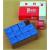 GamePoint Original USA billiard chalk 12 pieces made of cardboard (blue/green/red/grey)