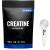 Creatin powder - - Ultra purity - creatine monohydrate + vitamin B6 - Optimally high -dose - Ultrapure Creatine Monohydrates 100% vegan - filled in Germany 450g 132 portions (1 Pack)