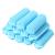 SUMAJU Hair Rollers 12pcs Soft Sponge Hair Roller Foam Styling Hair Curler Home DIY Curling Tool Blue