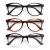 3 Pack Reading Glasses Spring Hinge Stylish Readers Black/Tortoise for Men and Women 3 Mix 2.0 x