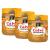 Calve Pindakaas met Noot (Peanut Butter with Chunks of Nuts) 3 Jars x ea 12.3oz/350gr by Calve