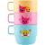 PINKFONG Cup with Handle-3P Family Plastic Cups (230ml) : 3pcs 1 Set