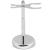 Perfecto Deluxe Chrome Razor and Brush Stand - The Best Safety Razor Stand. This Will Prolong The Life of Your Shaving Brush.