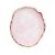 Teoyall Harz Nail Art Palette Manicure painted Pallette Nail polish Color -mixed palette nail painting display DISCHESS NAGE DIY accessories (pink)